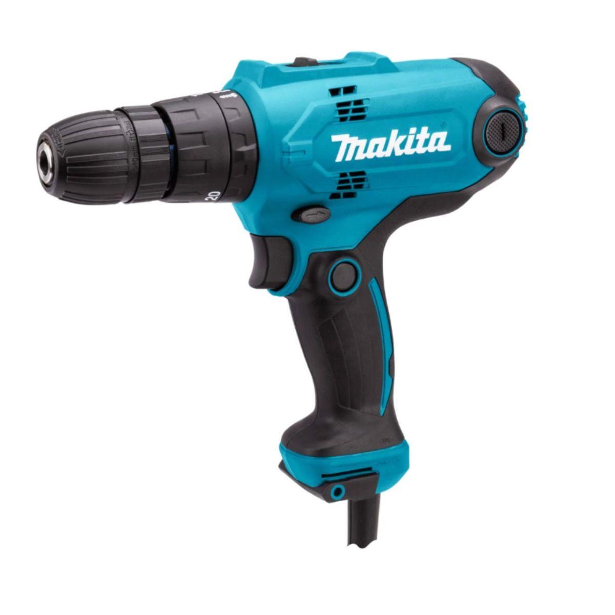 Makita HP0300/1 Combi Drill 2-Speed Keyless chuck 10mm 320W/110V Body Only