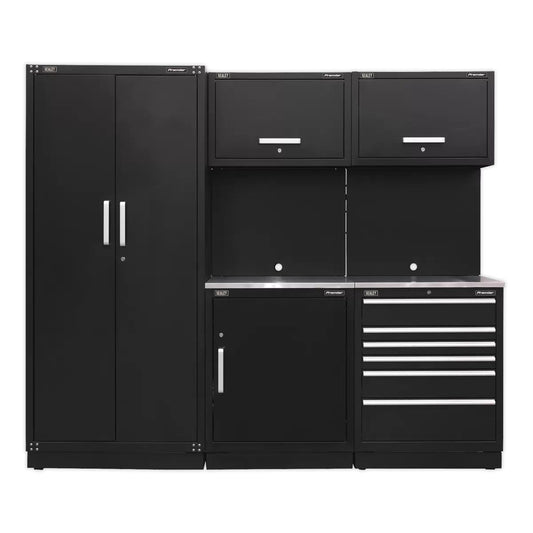 Sealey APMSCOMBO1SS Modular Storage System Combo Stainless Steel Worktop
