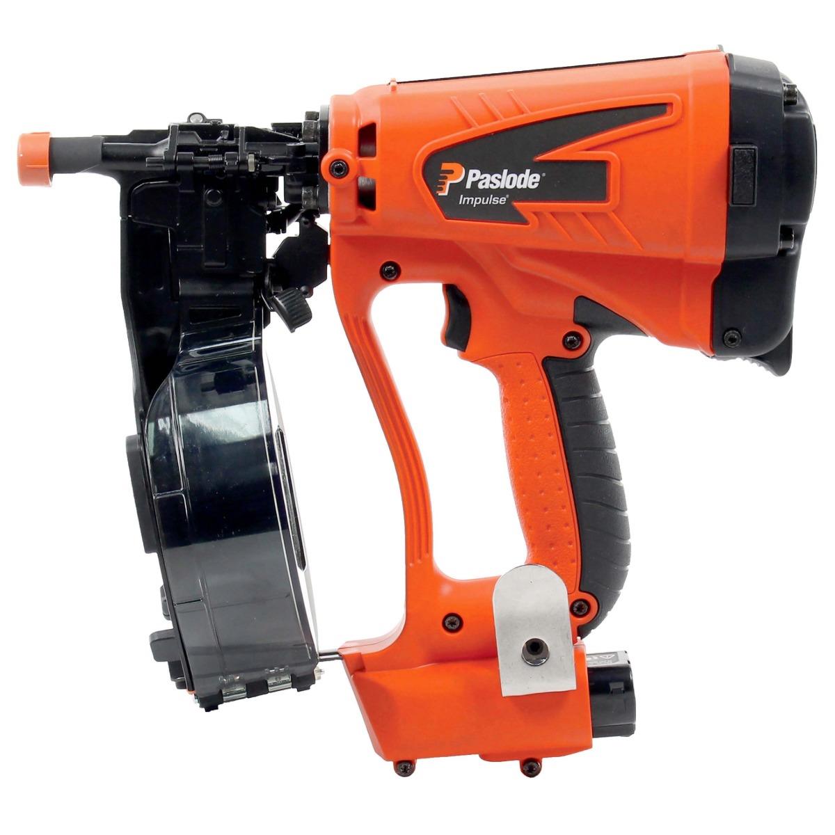 Paslode IM45 GN 7.4V Multi-Purpose First Fix Gas Coil Nailer with 1 x 2.1Ah Battery, Charger & Case 018608