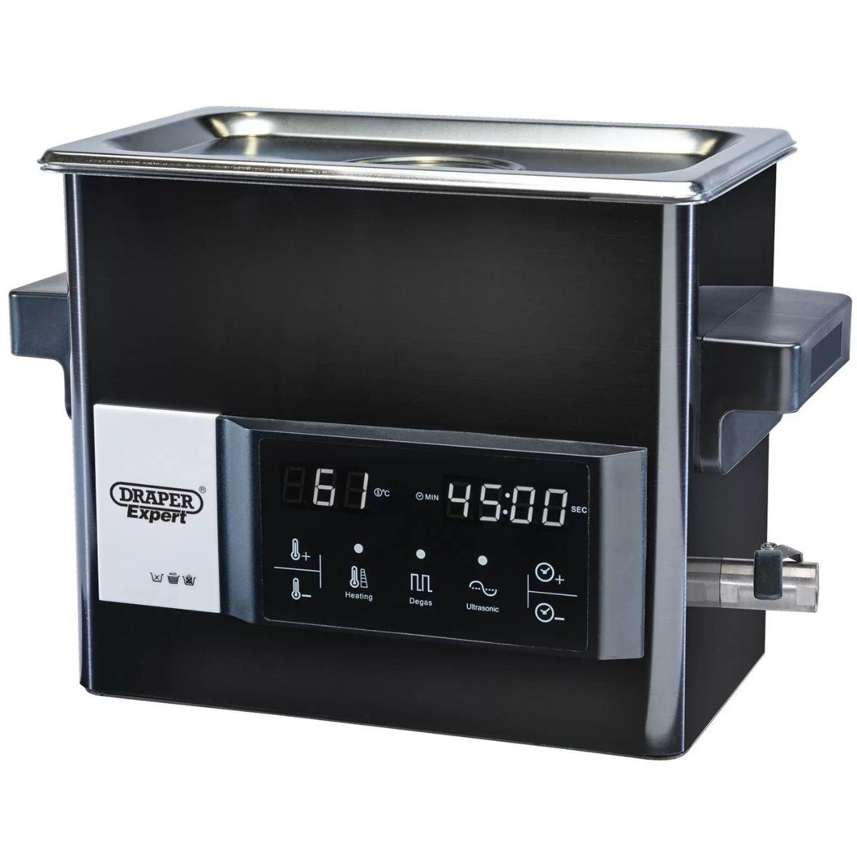 Draper Tools UCT-27L Expert Ultrasonic Cleaning Tank 230V/500W 92639