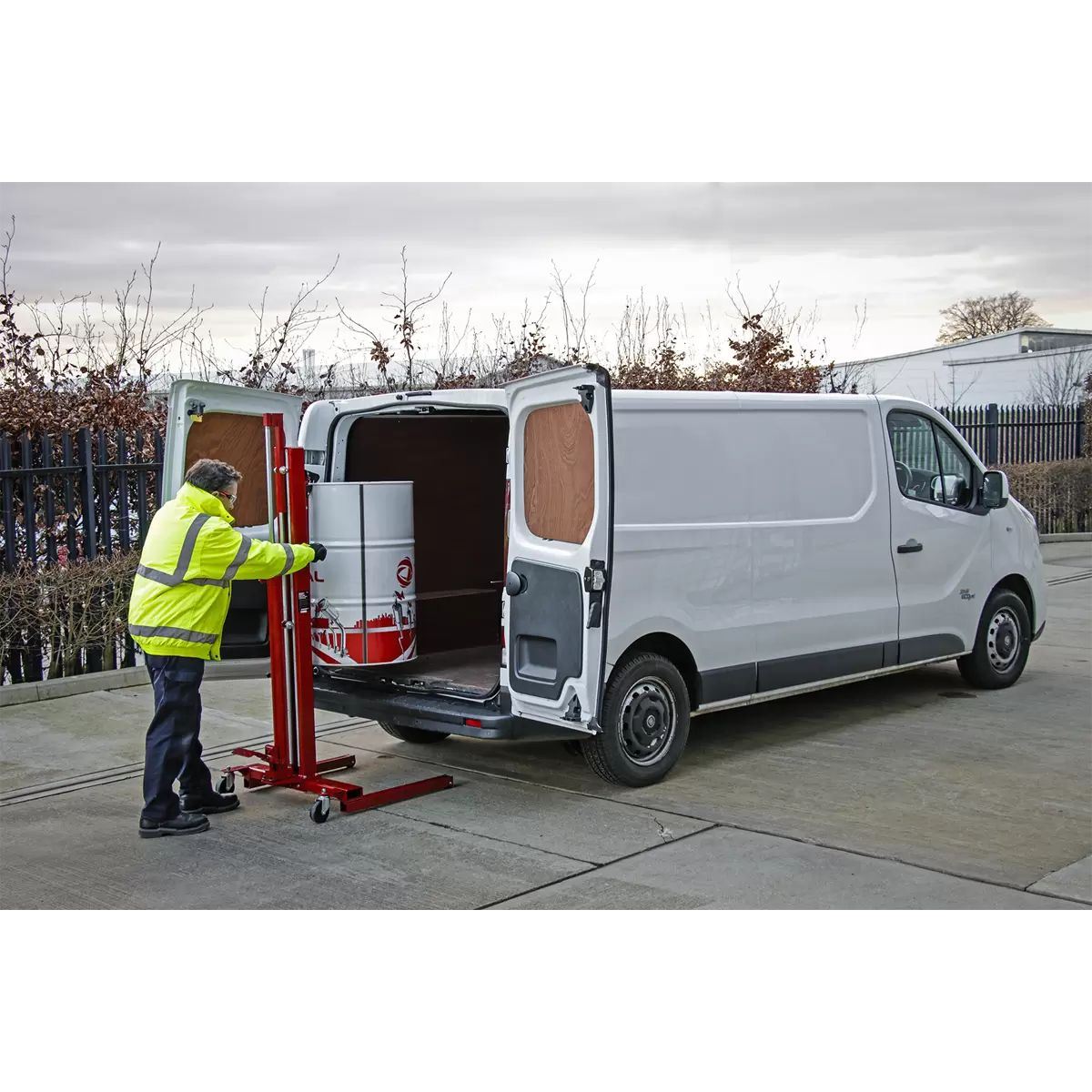 Sealey DH03 Hydraulic Drum Truck & Van Loader 205L