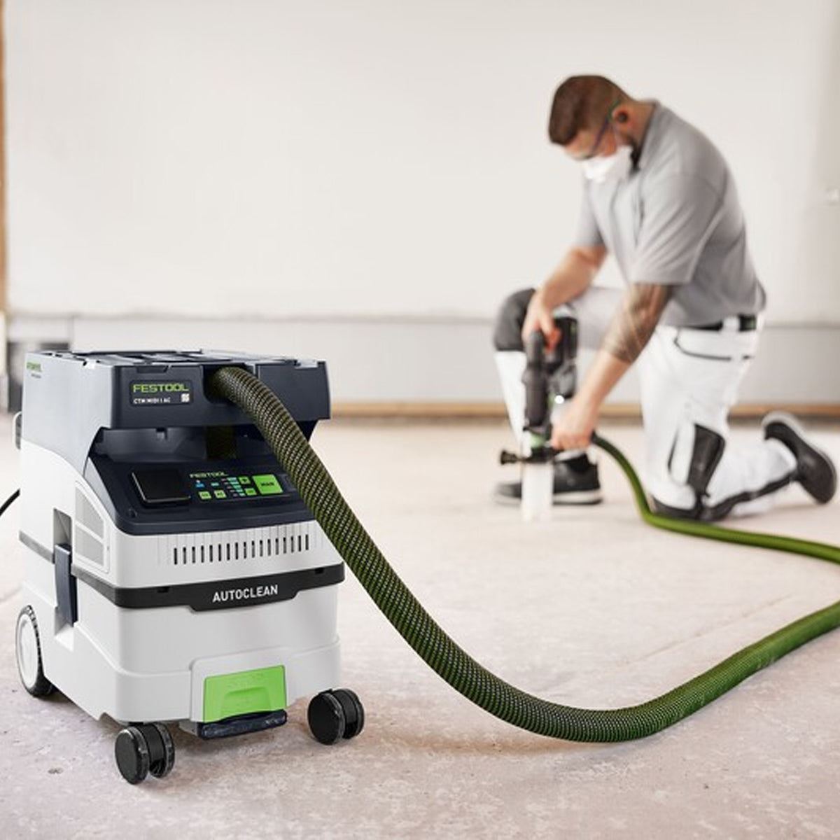 Festool CTL MIDI I AC 110V GB Mobile Dust Extractor CLEANTEC - 578546 With Compact Cleaning Set 577257