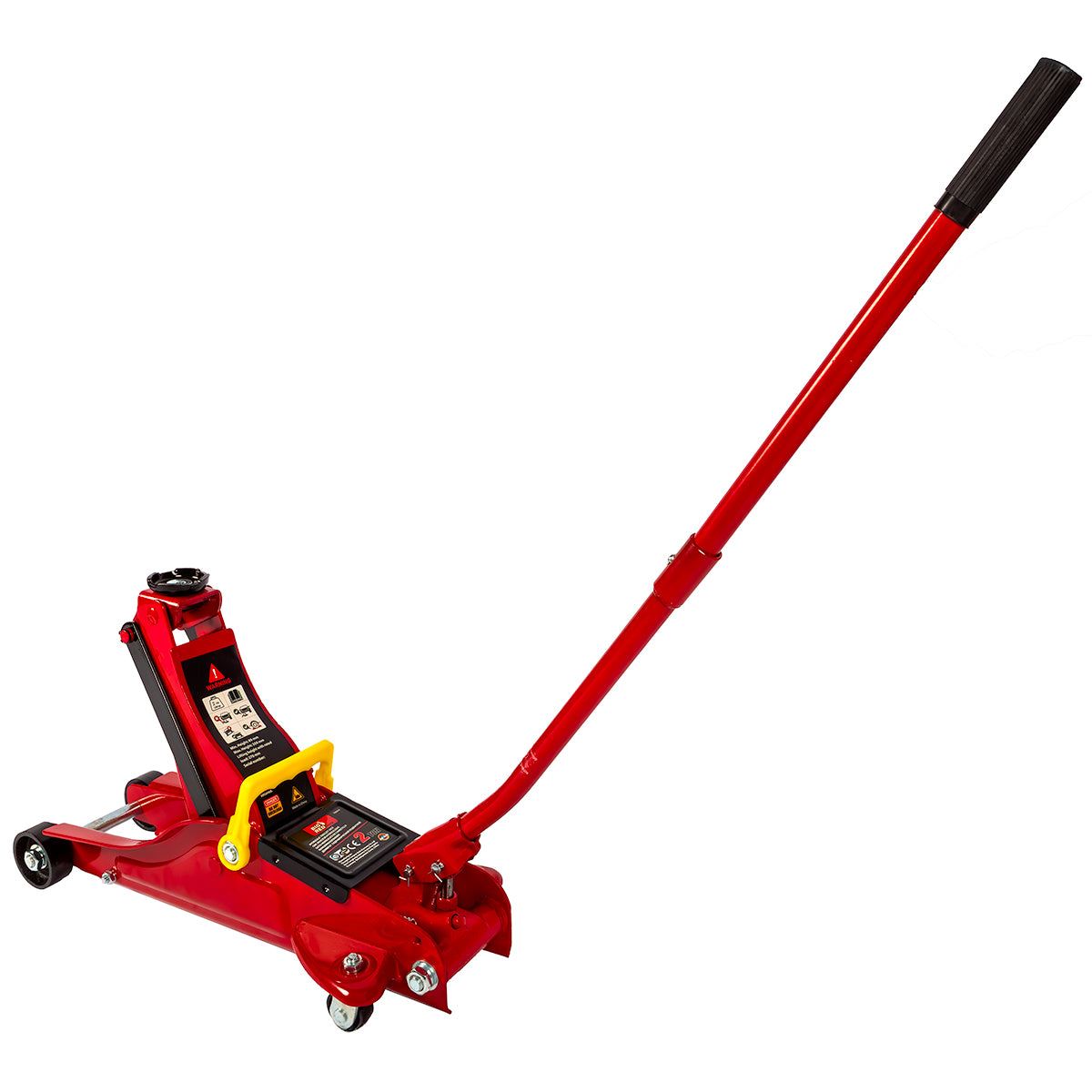 Big Red Torin 2-Ton Hydraulic Jack Low Profile Lifting Range 135-340mm with Case