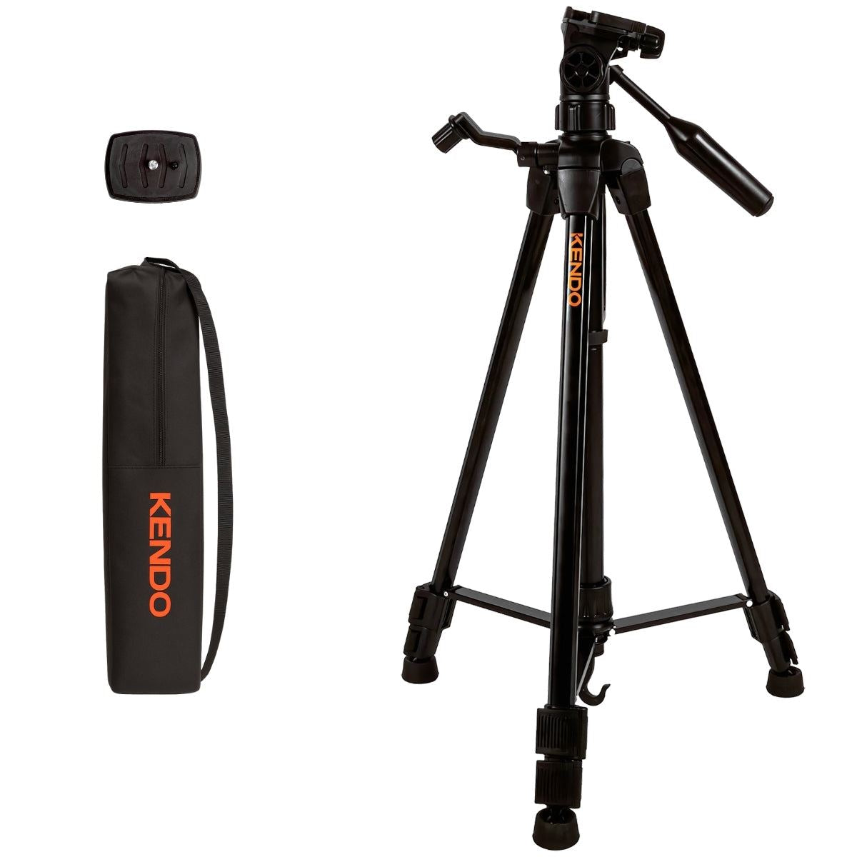 Kendo Adjustable Tripod 0.6–1.5m with Carry Bag