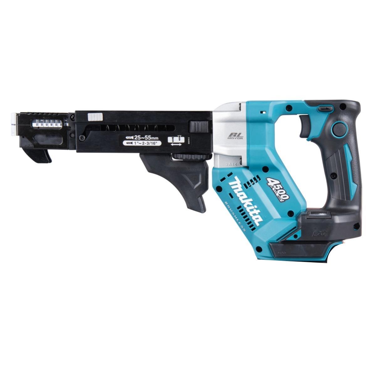 Makita DFR552Z 18V LXT Brushless Auto Feed Screwdriver With 1 x 5.0Ah Battery & Charger