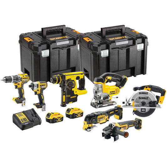 Dewalt DCK755PTX XR Li-Ion 18V 7 Piece Kit 2 x 5.0Ah Batteries