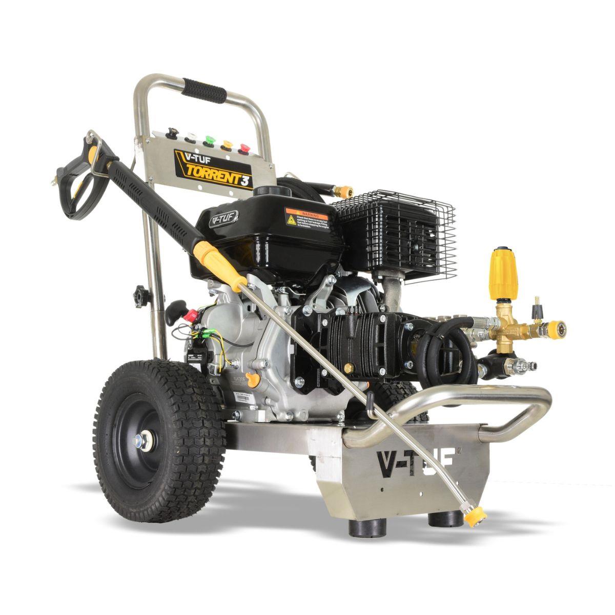 V-TUF TORRENT3 Petrol Pressure Washer High Flow 15L/min for Powerful Cleaning Performance