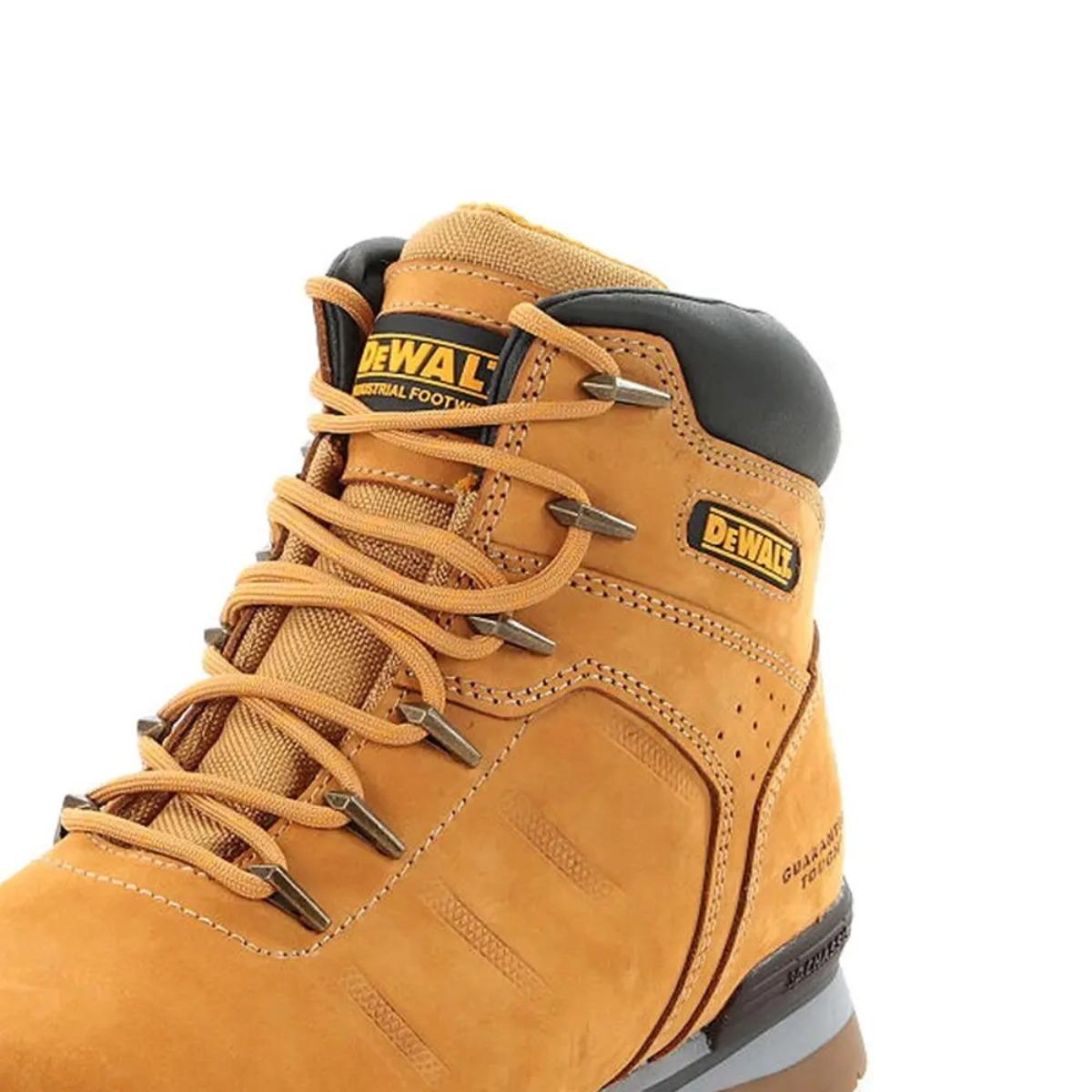 Dewalt Carlisle Nubuck Safety Boots Wheat - Size 7