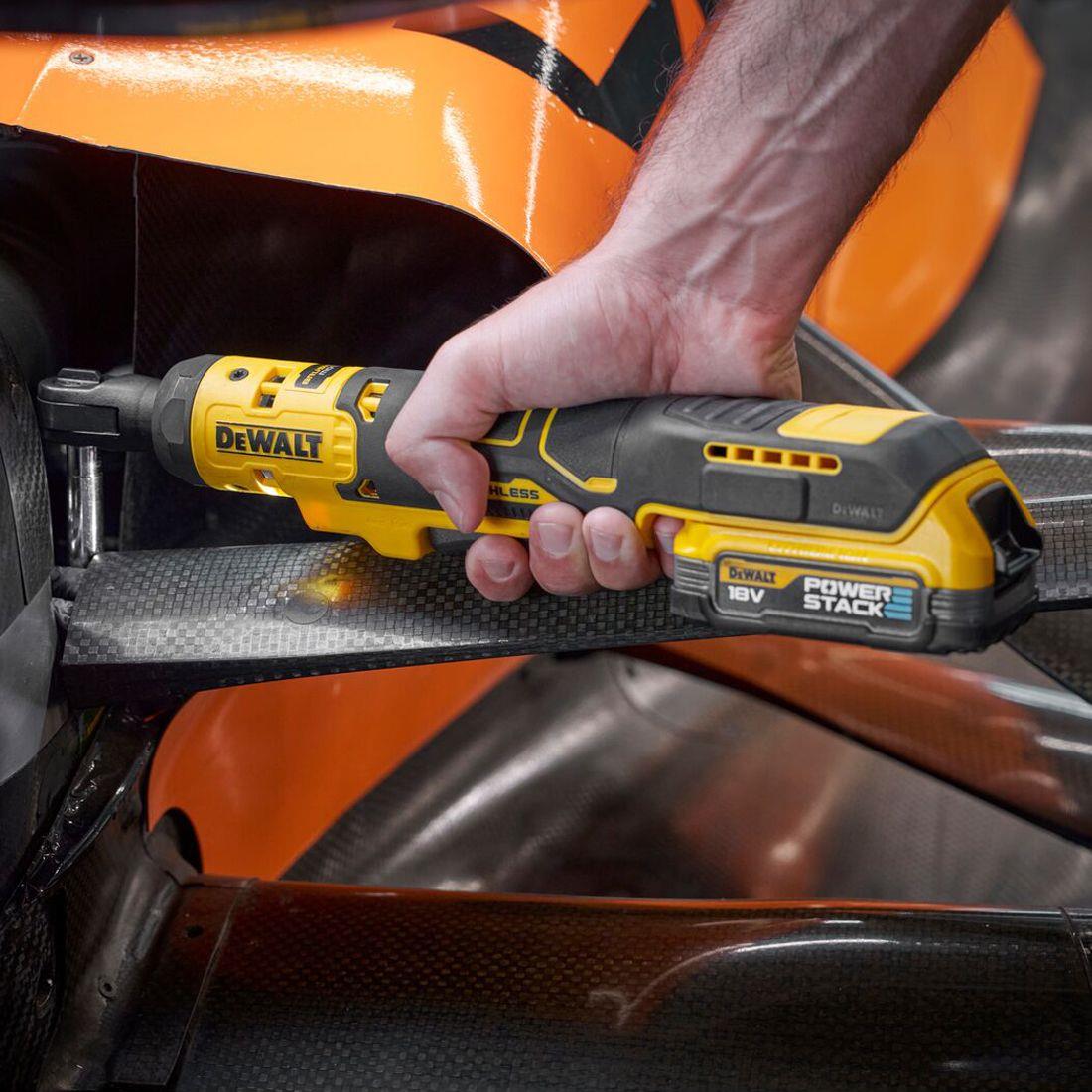 Dewalt DCF514N-XJ 18V XR Brushless 1/4'' Open Head Ratchet Body Only