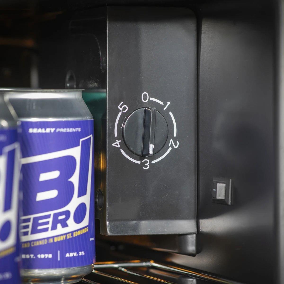 Sealey DH13 Baridi Drinks Fridge 85L Capacity Black 240V/10W