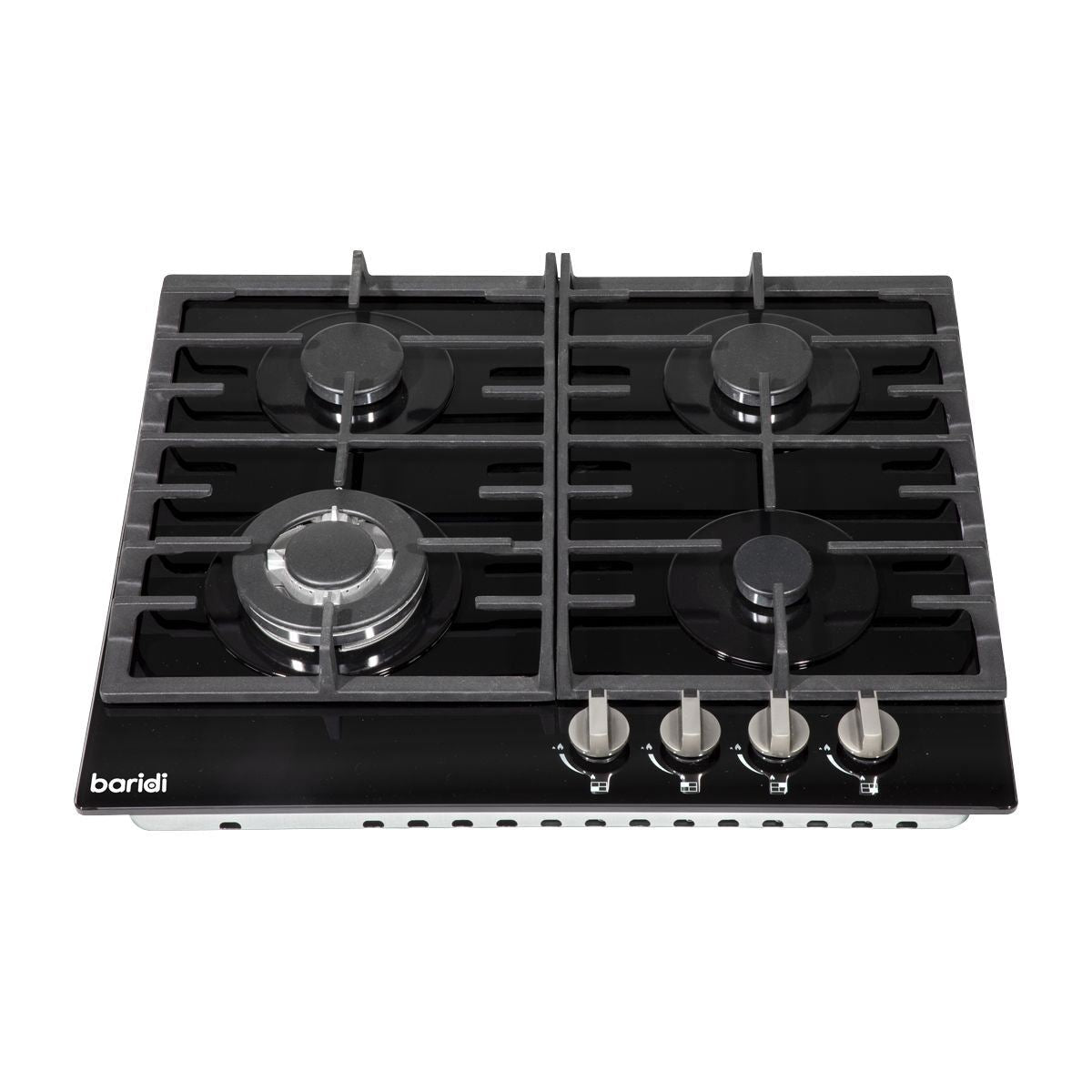 Sealey DH226 Baridi Gas Hob with 4 Cooking Zones 60cm Black