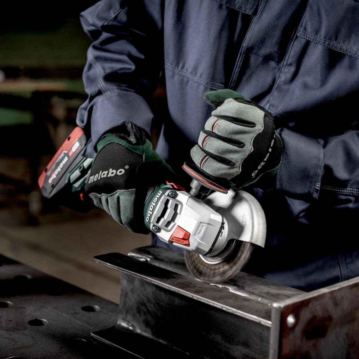 Metabo W 18 LT BL 11-125 18V 125mm Brushless Angle Grinder with 1 x 5.2Ah Battery & Charger
