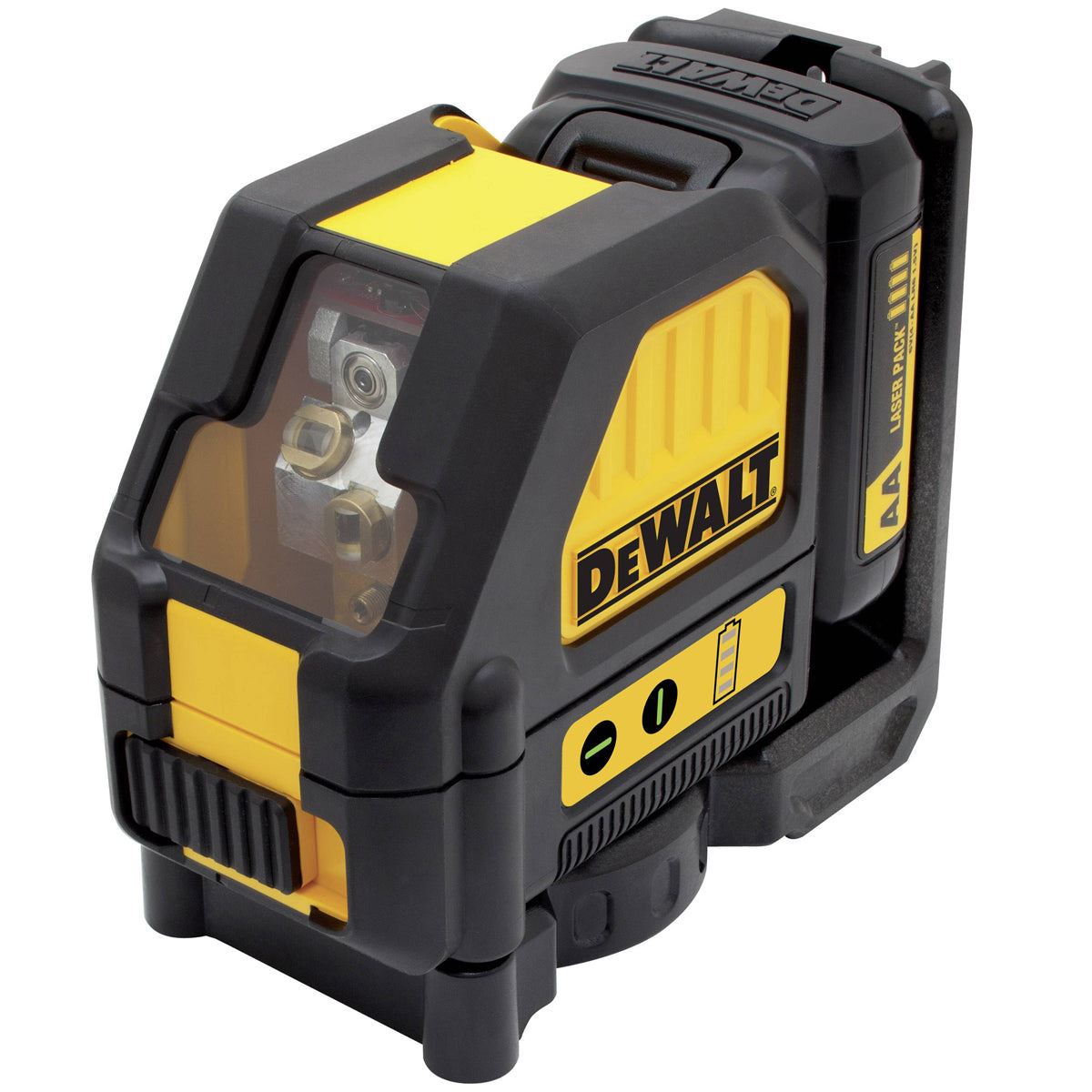 Dewalt DCE088D1G 12V Self-Levelling Green Cross Line Laser & 2.0Ah Battery Charger with Extendable Tripod