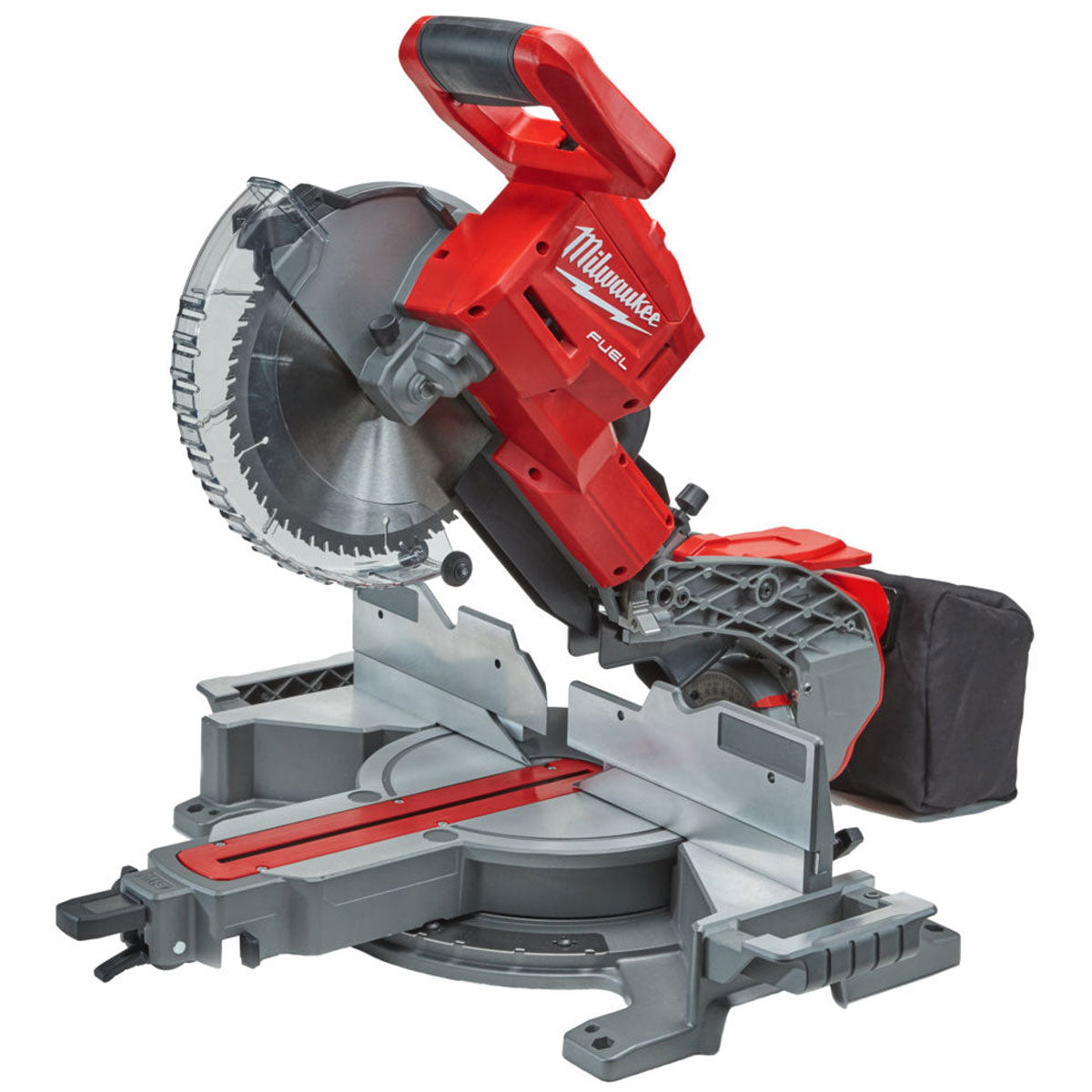 Milwaukee M18FMS254-0 18V FUEL Brushless 254mm Compound Mitre Saw with 1 x 5.0Ah Battery & Charger