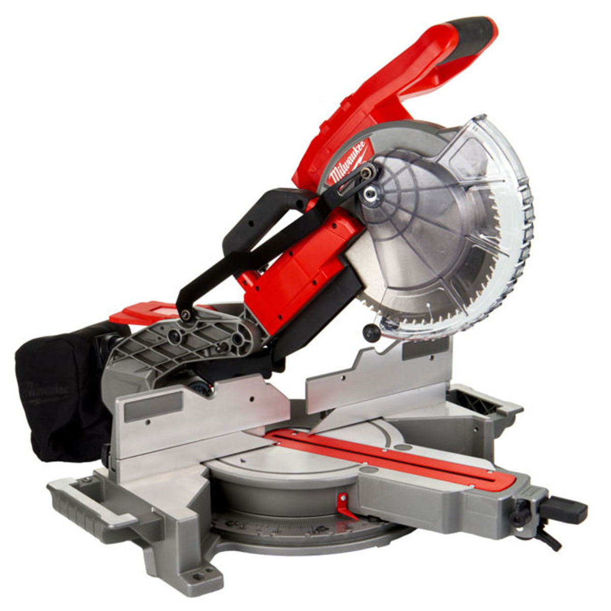 Milwaukee M18FMS254-0 18V FUEL Brushless 254mm Compound Mitre Saw with 1 x 12.0Ah Battery & Charger