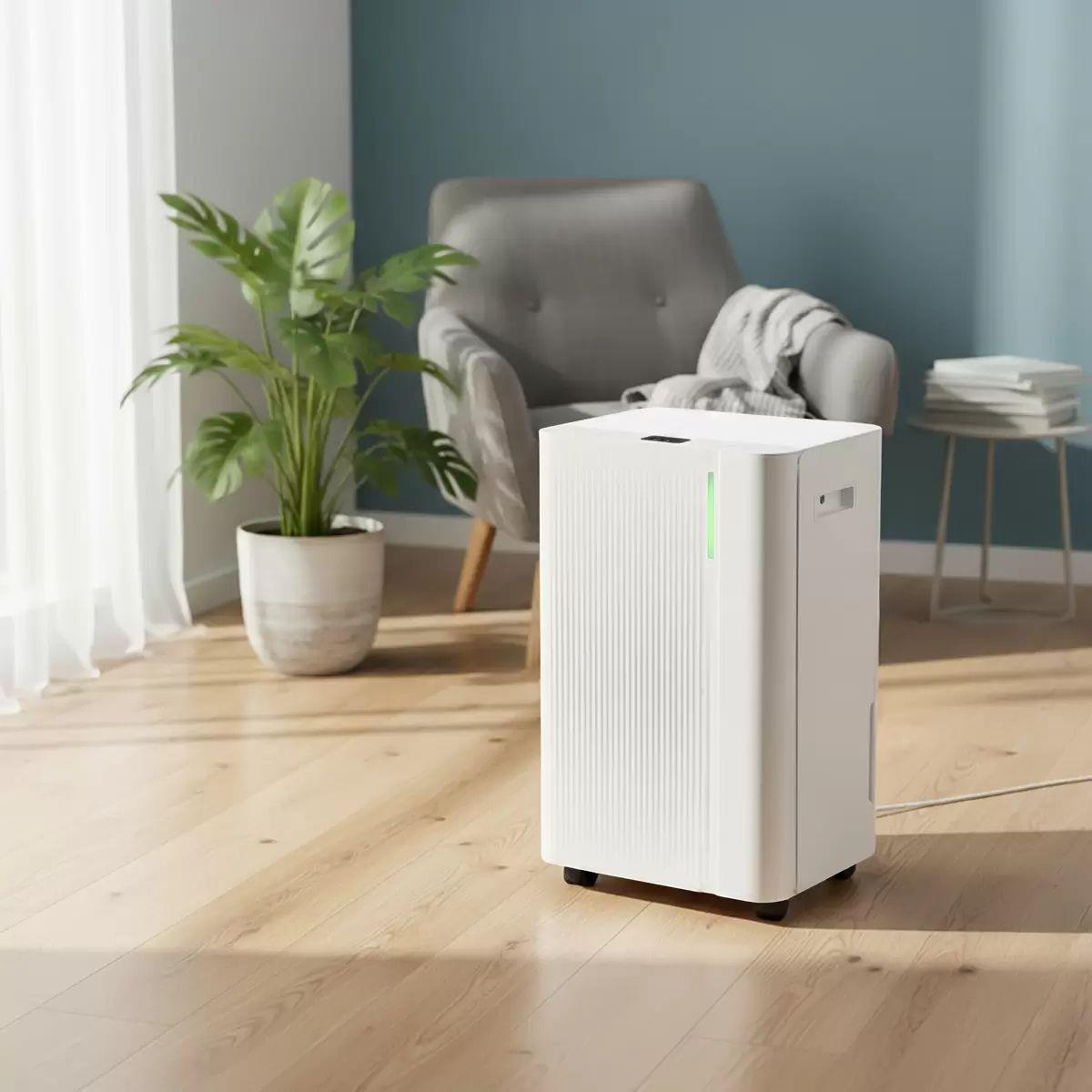 Sealey DH148 Baridi Dehumidifier with Digital Display & 24hr Timer 20L White 230V