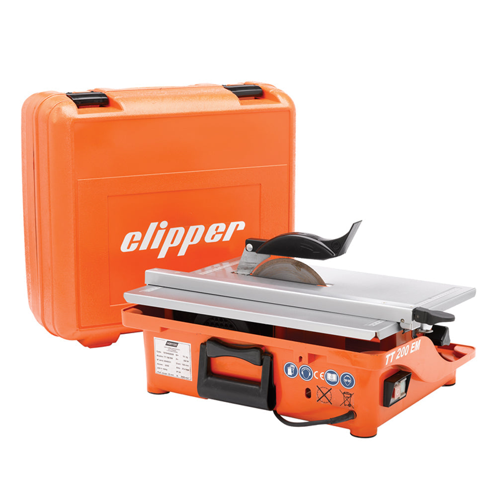 Flexovit TT200EM Water Powered Tile Saw 240V Efficient & Precise Cutting for Tile Projects 701846262963