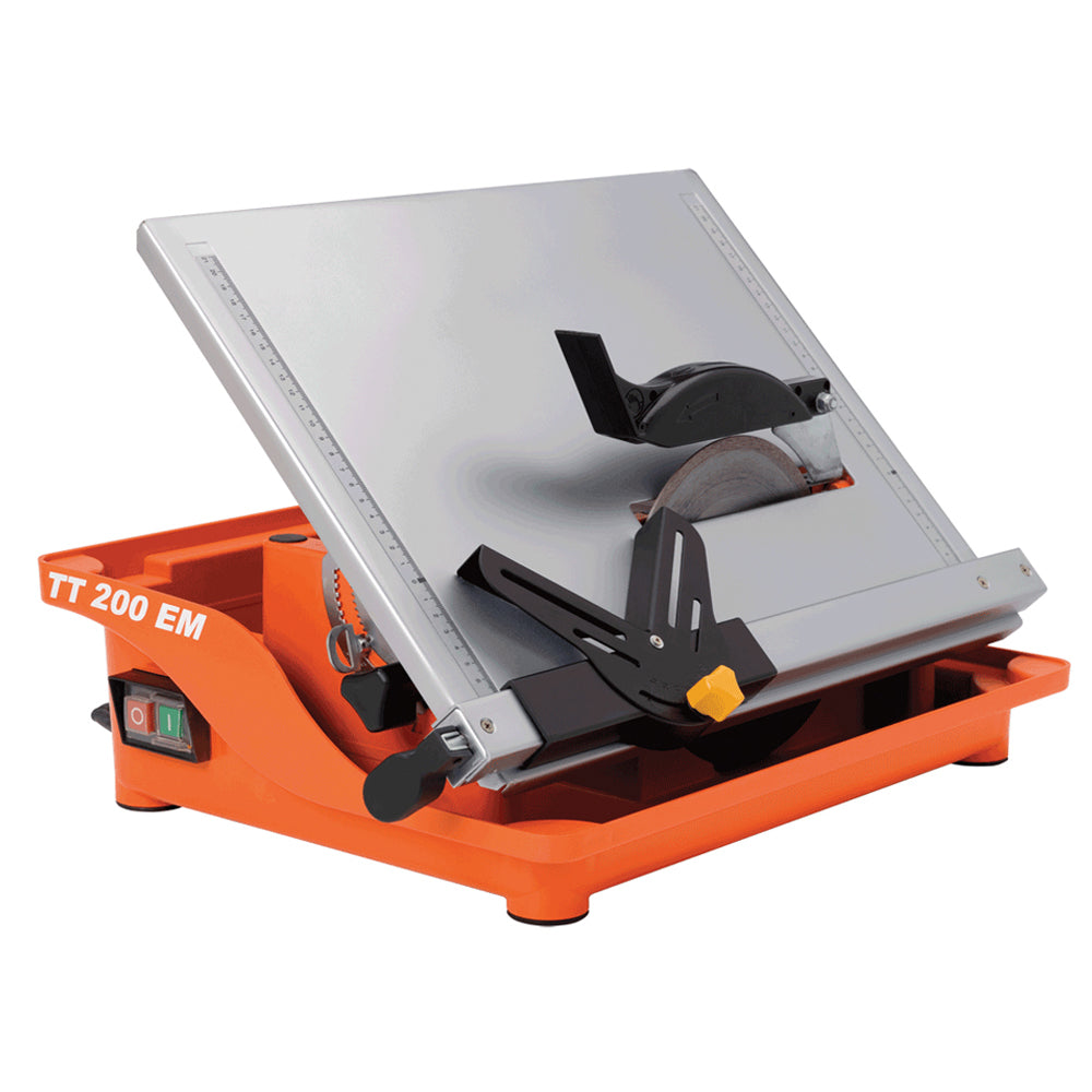 Flexovit TT200EM Water Powered Tile Saw 240V Efficient & Precise Cutting for Tile Projects 701846262963