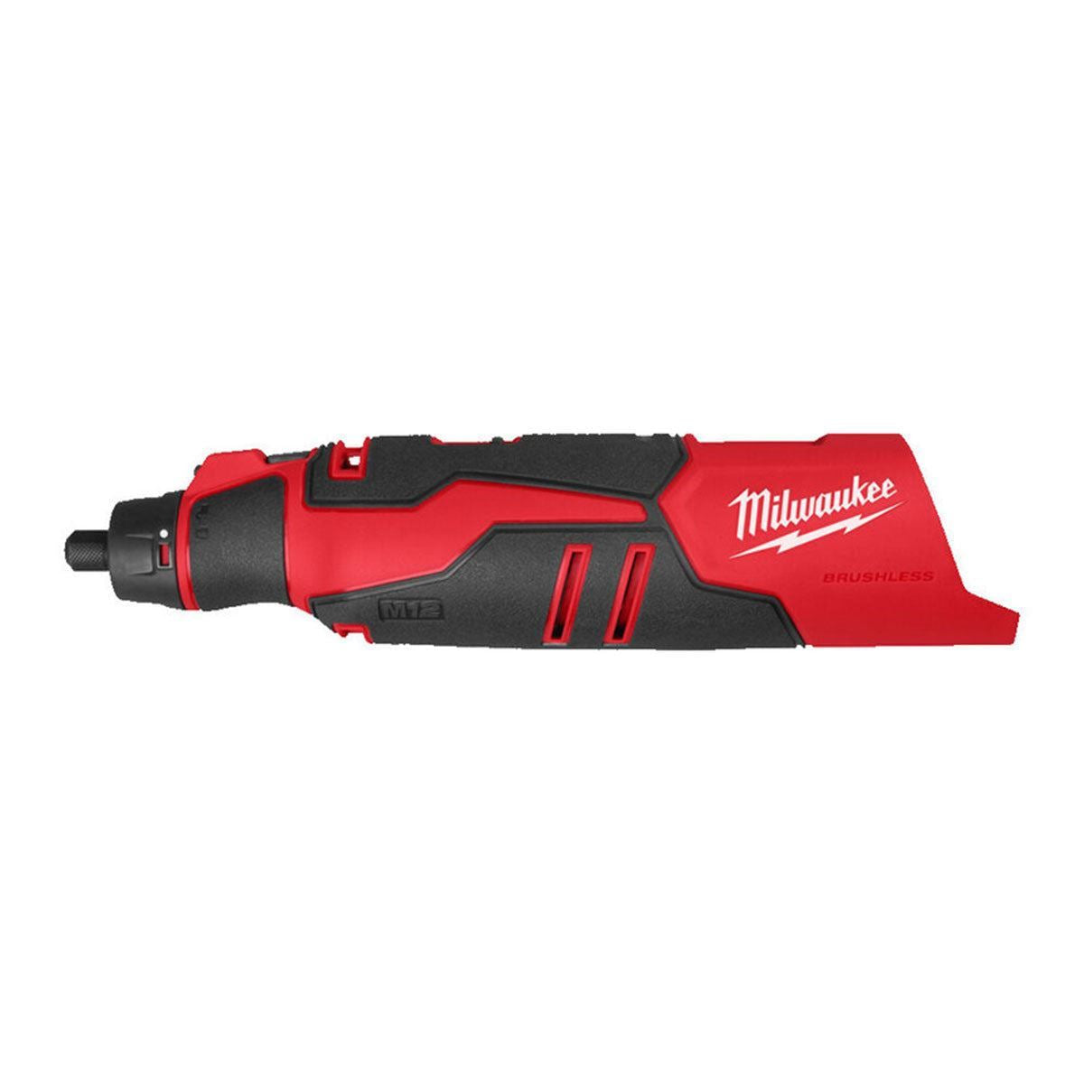 Milwaukee M12BLROT-0 12V Brushless Rotary Tool with 1 x 2.0Ah Battery Charger & Bag