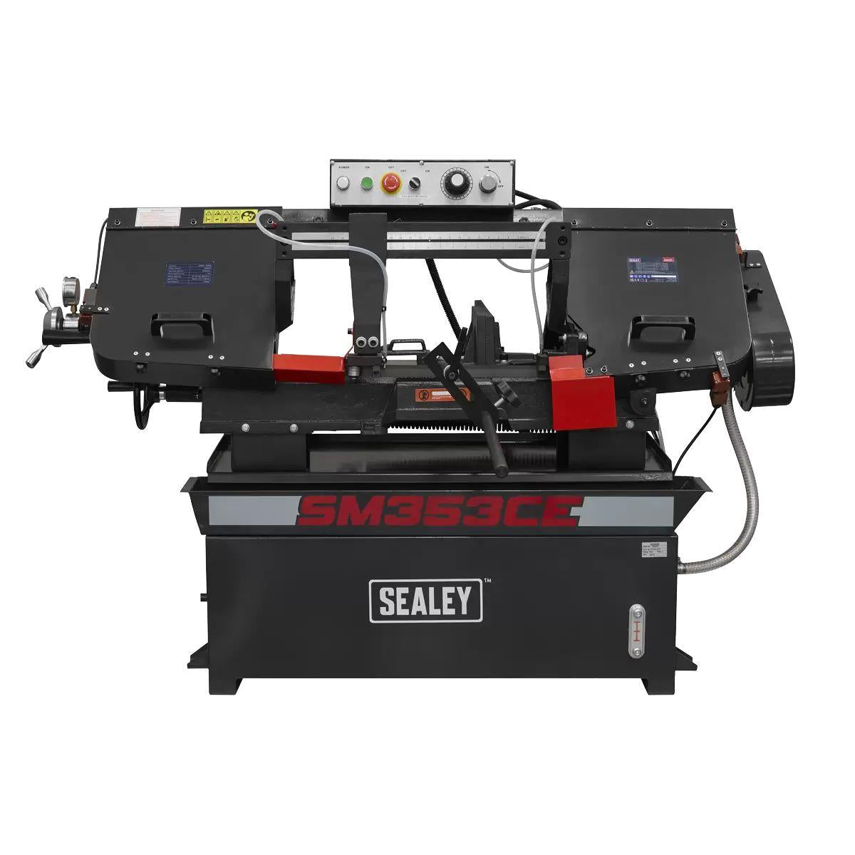 Sealey SM353CE Bandsaw 400mm Horizontal Hydraulic Arm 230V/1500W