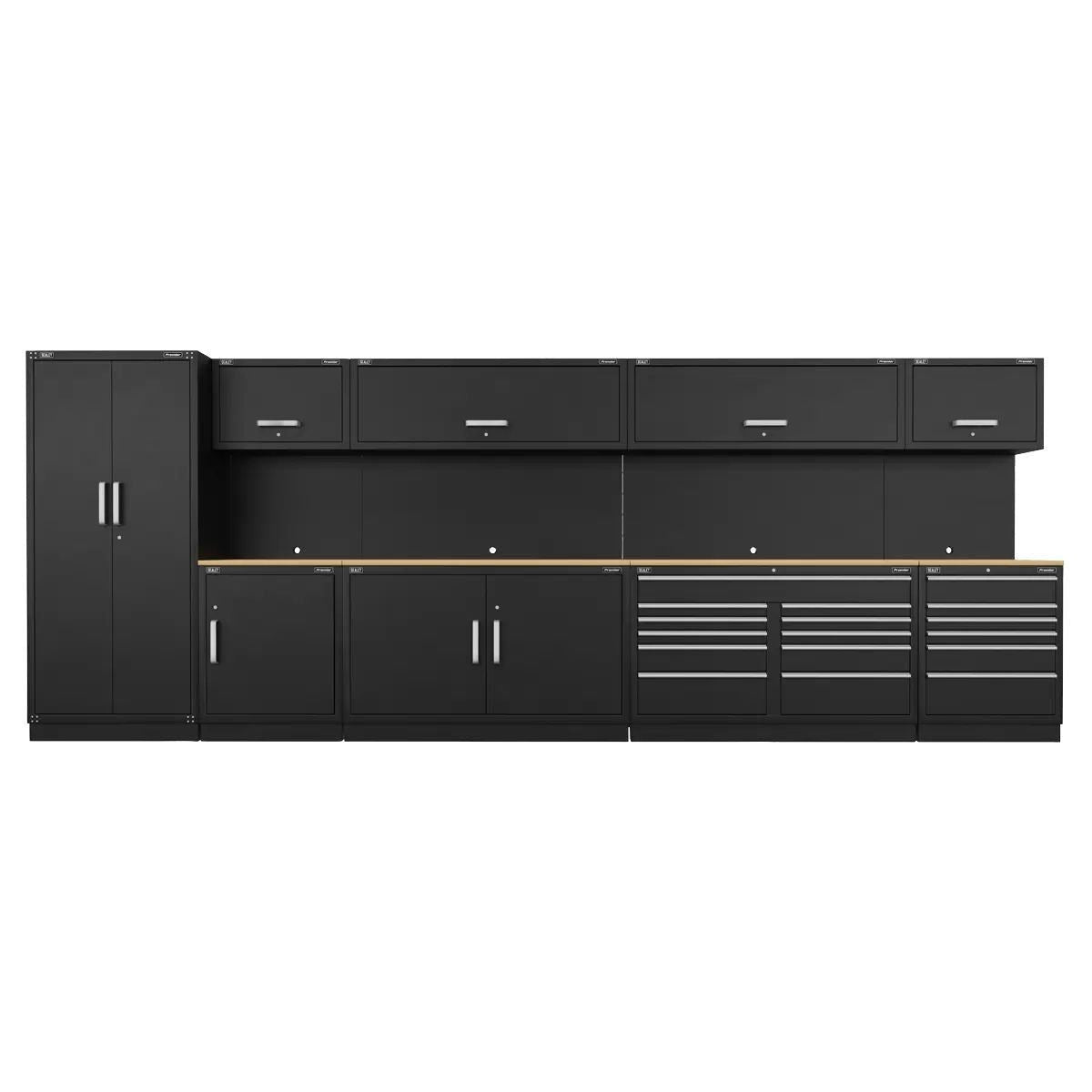 Sealey APMSOAK Modular Workshop Storage Combination Oak Worktop