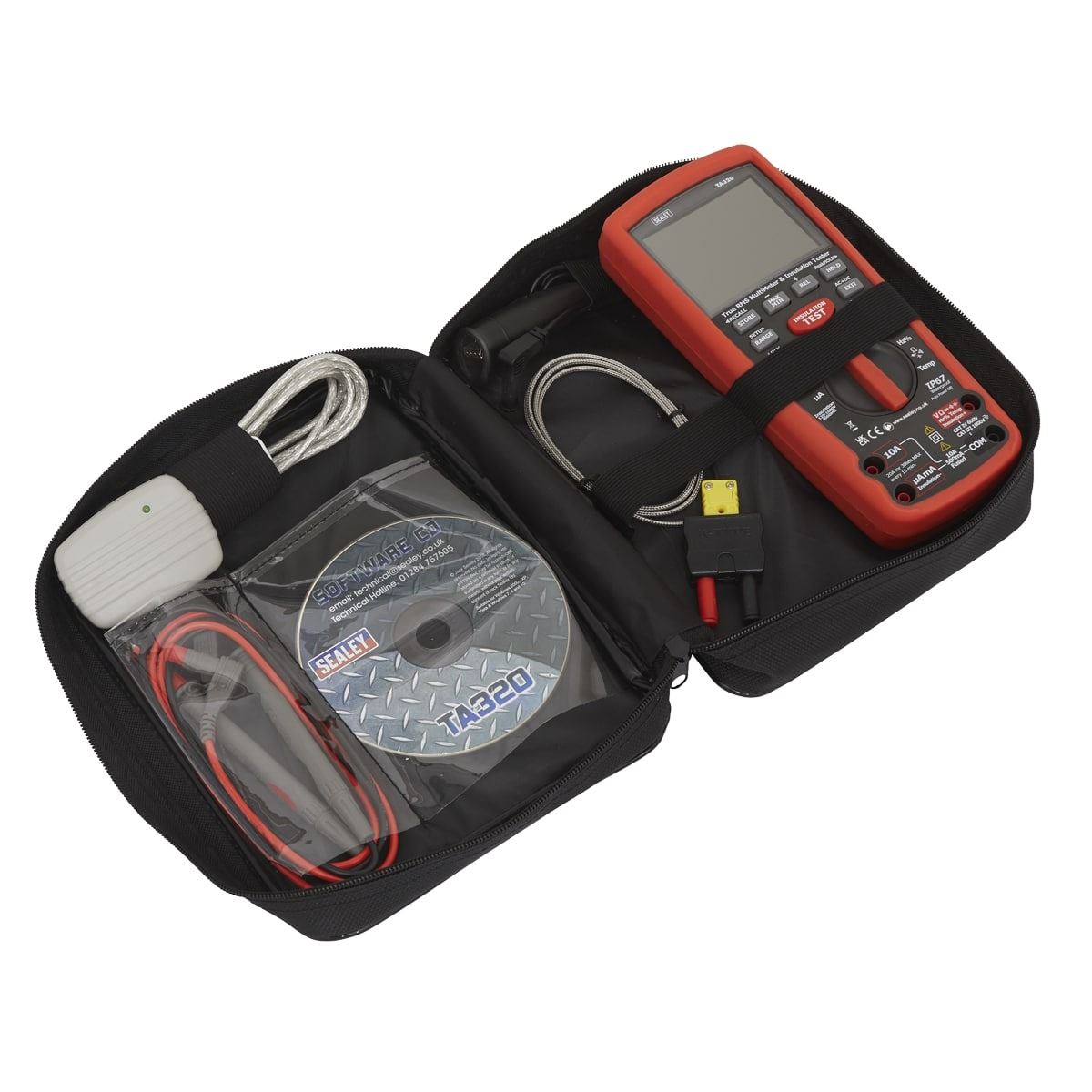 Sealey TA320 Digital Automotive Analyser and Insulation Tester