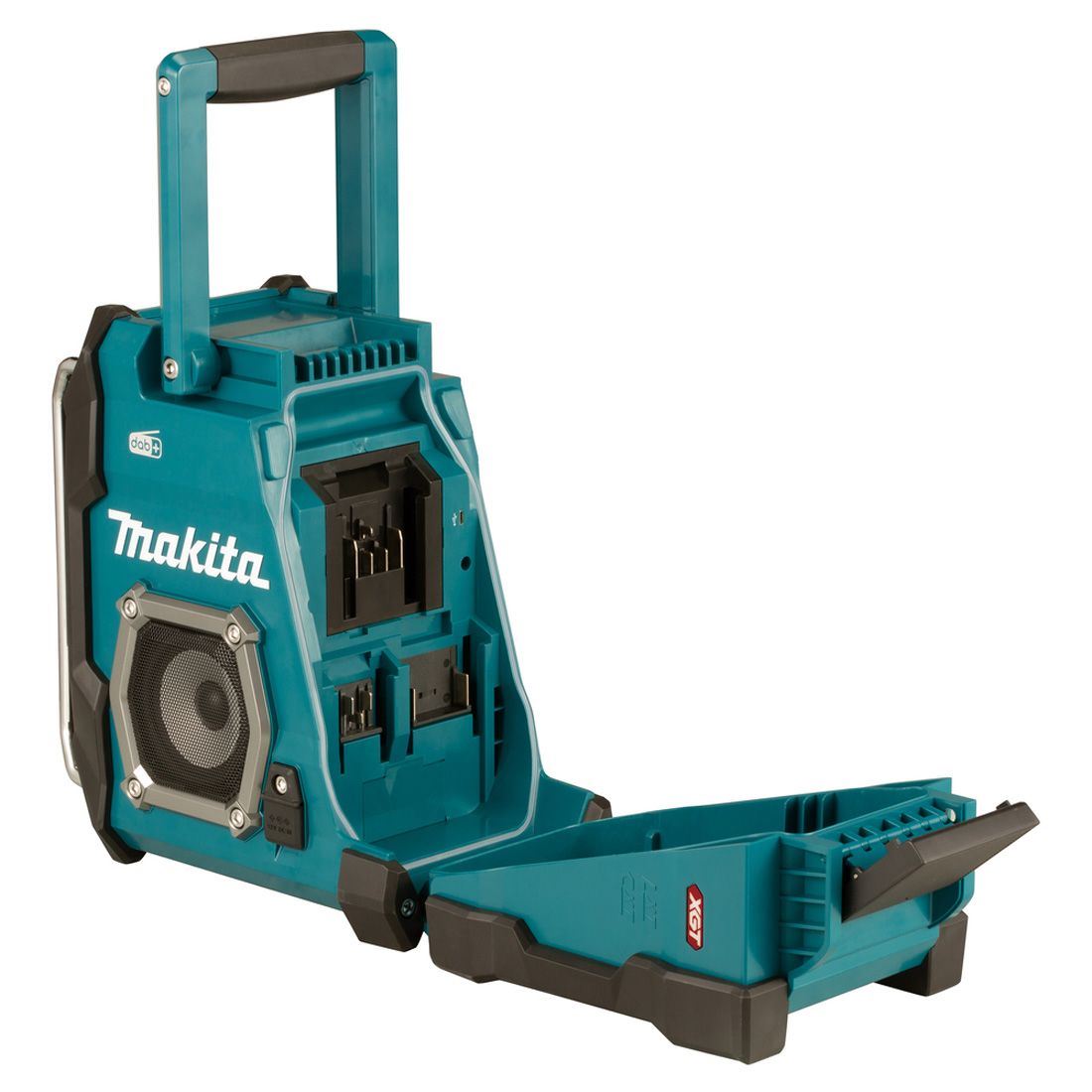 Makita MR003GZ 40V XGT FM/DAB/DAB+ Jobsite Radio Blue with 1 x 4.0Ah Battery & Charger
