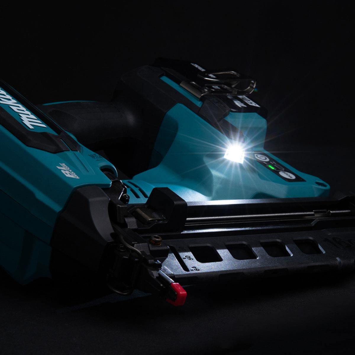 Makita DBN601RTJ 18V LXT 16G Brushless Finishing Nailer With 2 x 5.0Ah Battery, Charger & Case