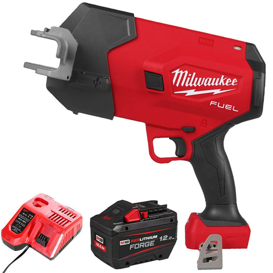 Milwaukee M18FPCS-0 18V M18 FUEL Brushless Steel Pipe Cutter with 1 x 12.0Ah Battery & Charger