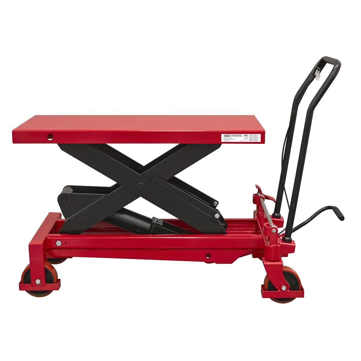 Sealey HPT1000 Hydraulic Scissor Lift Platform Table 1000kg Capacity