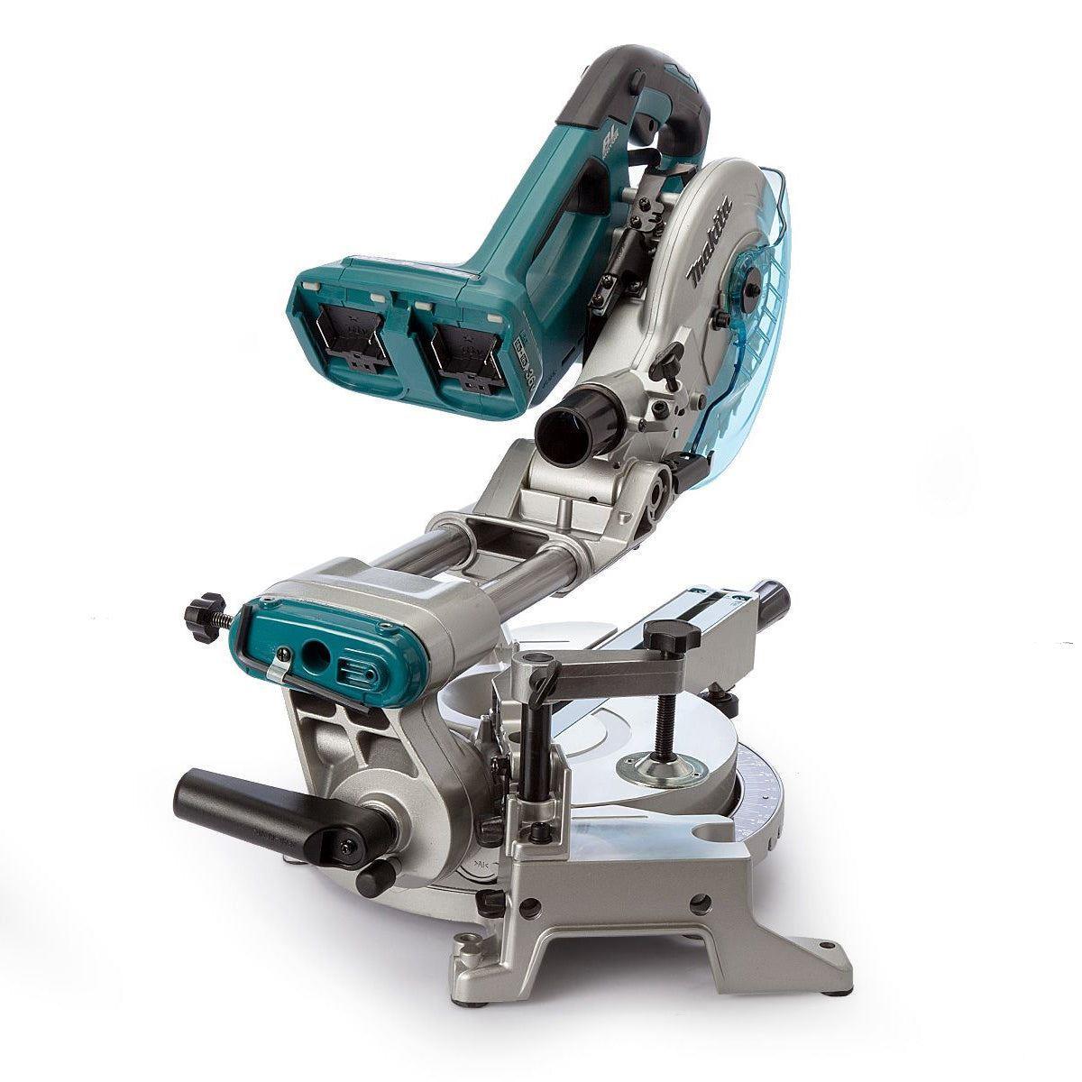 Makita DLS714NZ 36V LXT Brushless 190mm Slide Compound Mitre Saw with 2 x 6.0Ah Battery & Charger