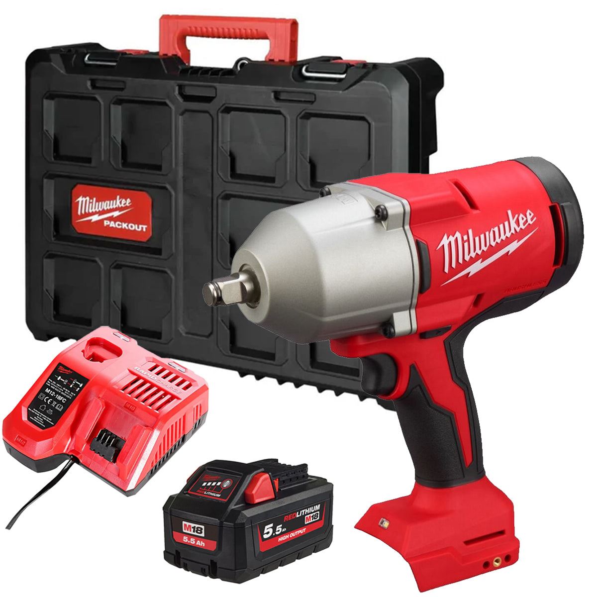 Milwaukee M18BLHIWF12-0X 18V Brushless 1/2
