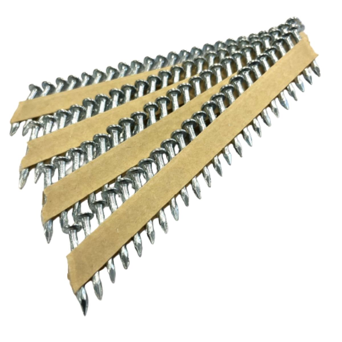 HiKOKI UK0037 37mm Hot Dip Galvanised Metal Connector Nails - Pack Of 2000