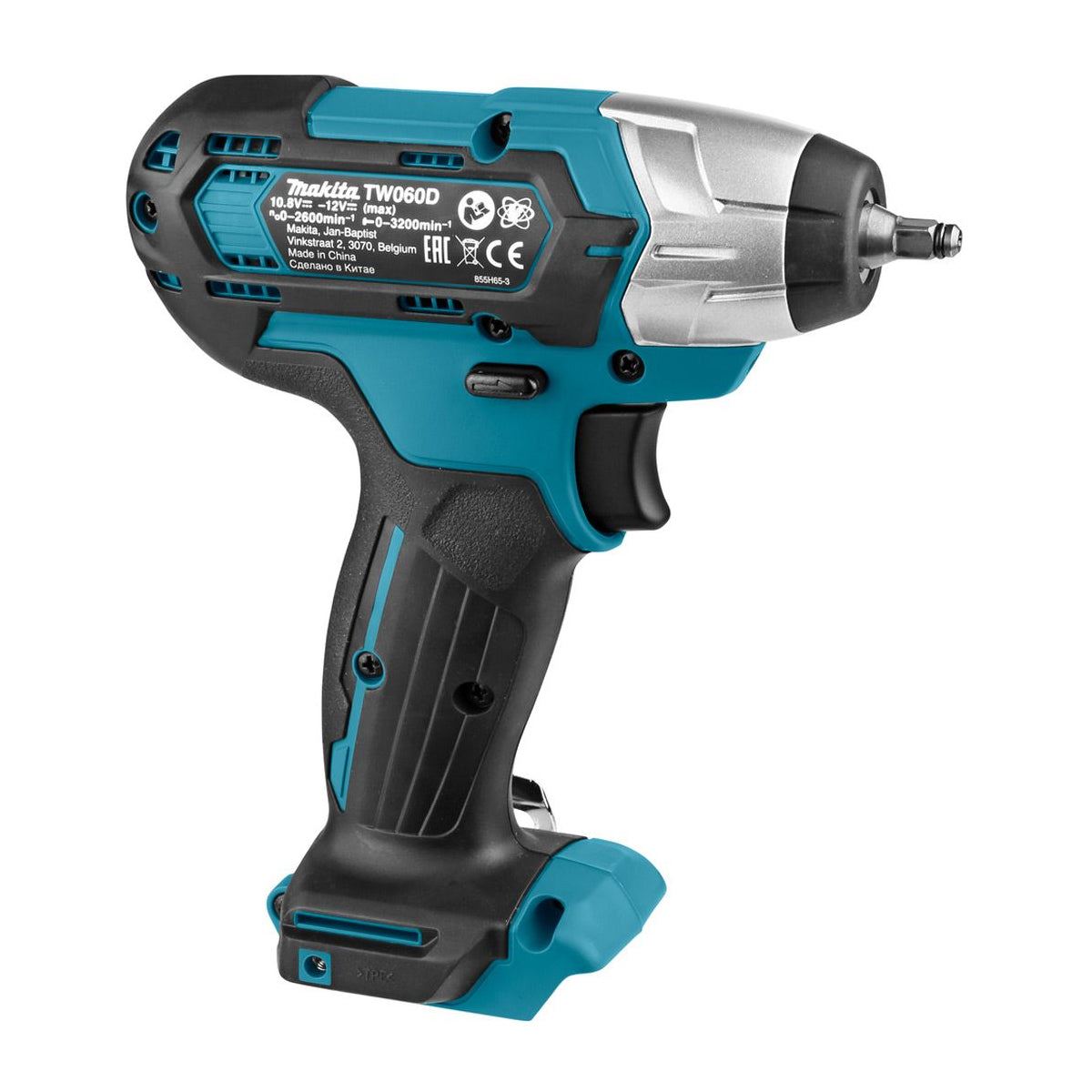 Makita TW060DWAE 12V max CXT Impact Wrench With 2 x 2.0Ah Batteries, Charger & Carrying Case