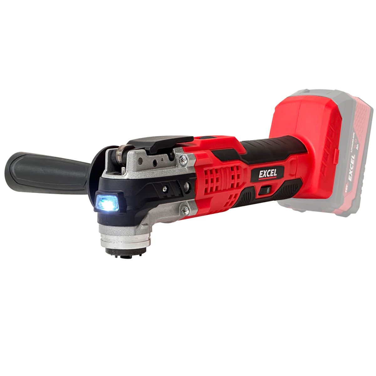 Excel 18V Oscillating Multi Tool with 1 x 2.0Ah Battery Charger & 39 Piece Accessories Set