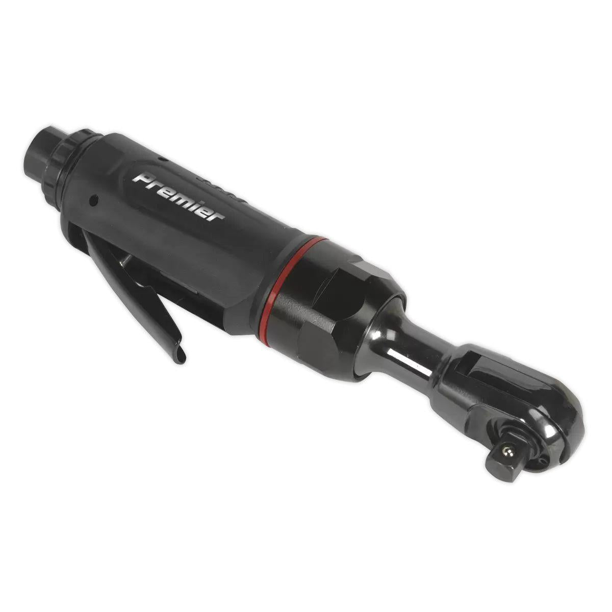 Sealey SA631 Premier Compact Air Ratchet Wrench 3/8 Inch Sq Drive