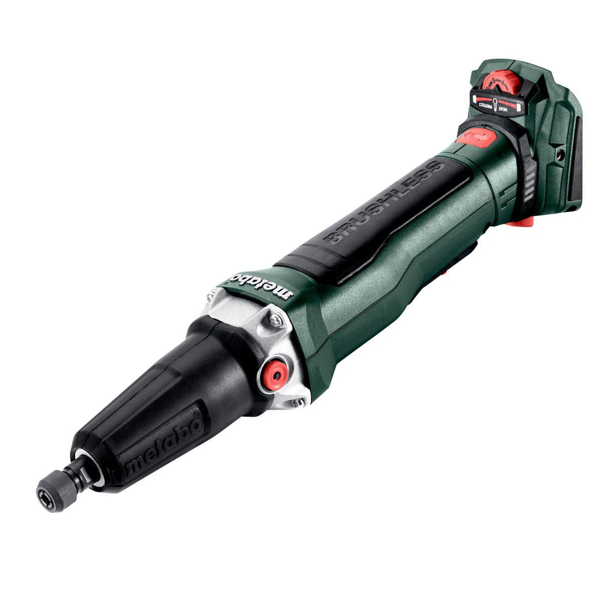 Metabo GVPB 18 LTX BL 11-28 18V Brushless Die Grinder with Paddle Switch with 1 x 4.0Ah Battery Charger & Bag