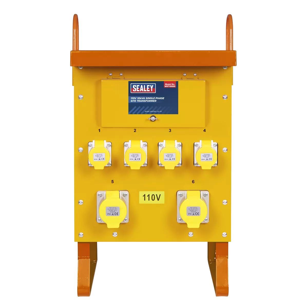 Sealey WST10000 Single Phase Site Transformer 110V/10kVA