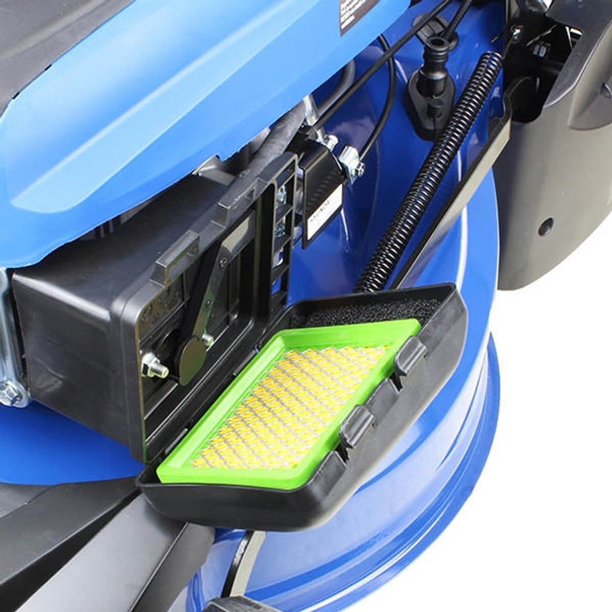 Hyundai HYM480SPER 48cm Self-Propelled Electric Start Petrol Rear Roller Lawnmower 139cc Engine & 25-75mm Cuts