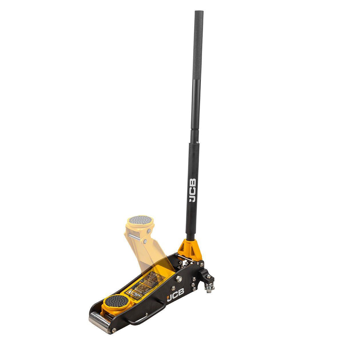 JCB-TH31501 1.5 Tonne Low-Profile Double-Pump Aluminium Racing Jack
