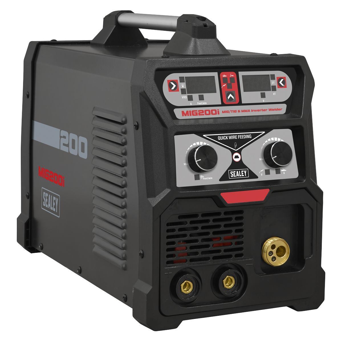 Sealey MIG200i MIG/TIG & MMA ARC/STICK Inverter Welder 200A