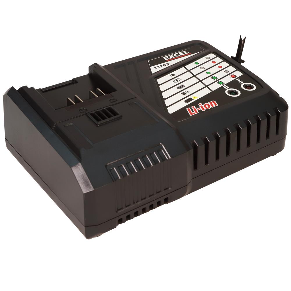Excel 100-240V Fan-Cooled Smart Charger 5.0A EXL125W