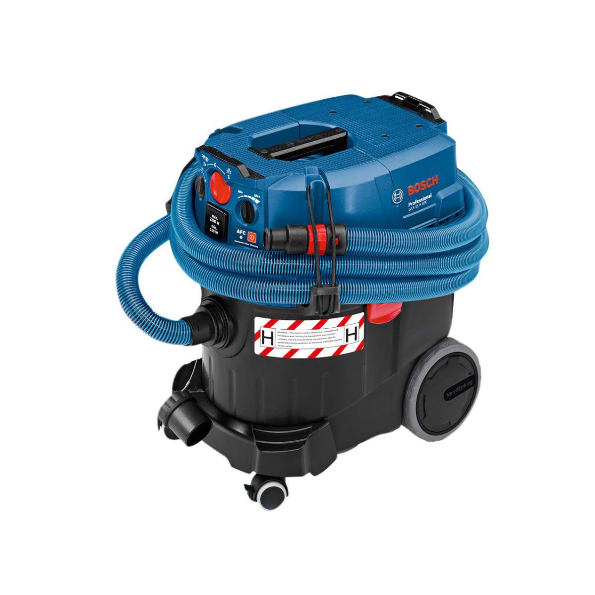 Bosch GAS 35 H AFC Professional H-Class Wet & Dry Vacuum 110V/1200W for Heavy-Duty Cleaning 06019C3660