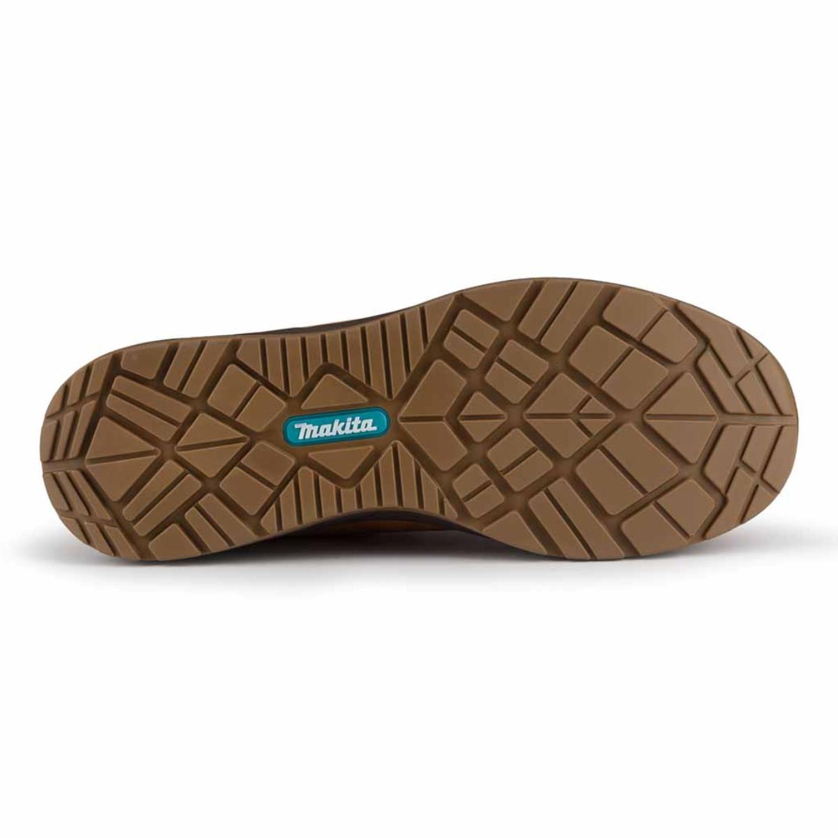 Makita MK403M Kyoto Safety Leather Boots Tan - Size 11