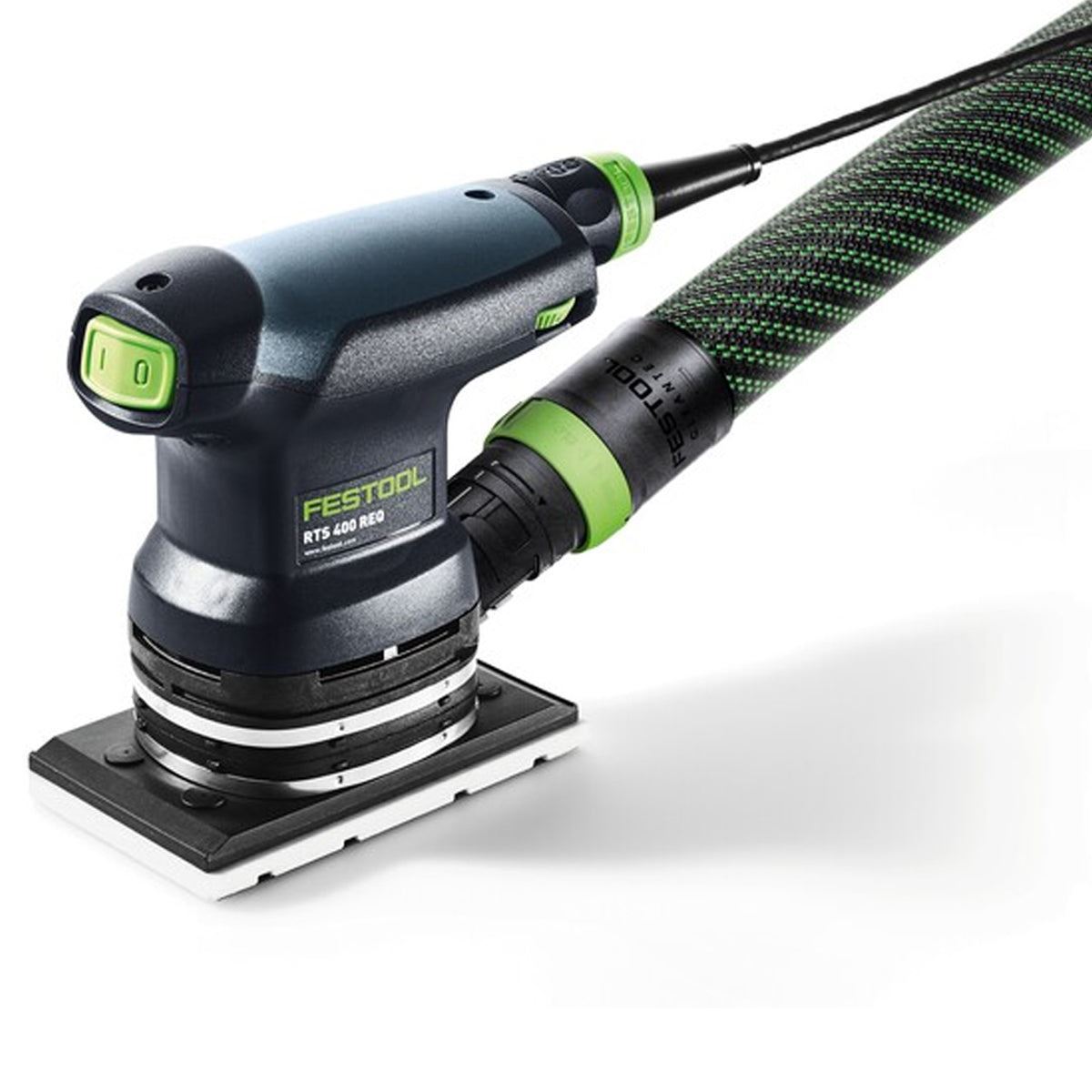 Festool RUTSCHER RTS 400 REQ-Plus Orbital Sander 230V GB With Systainer - 576053