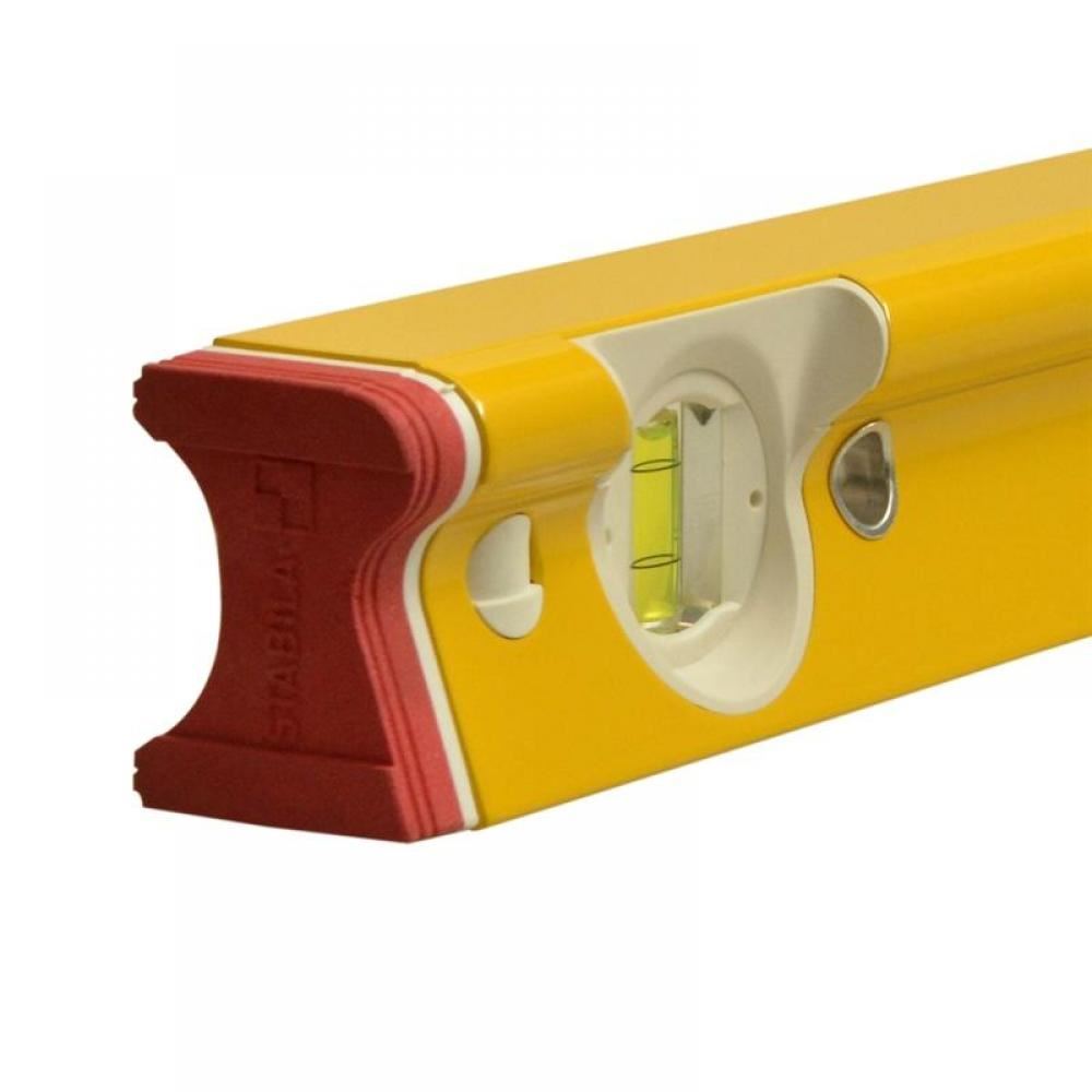 Stabila STB-R-180 183cm / 72in R-Type Spirit Level 3 Vial - 18375 With 25cm Magnetic Rare Earth Torpedo Level