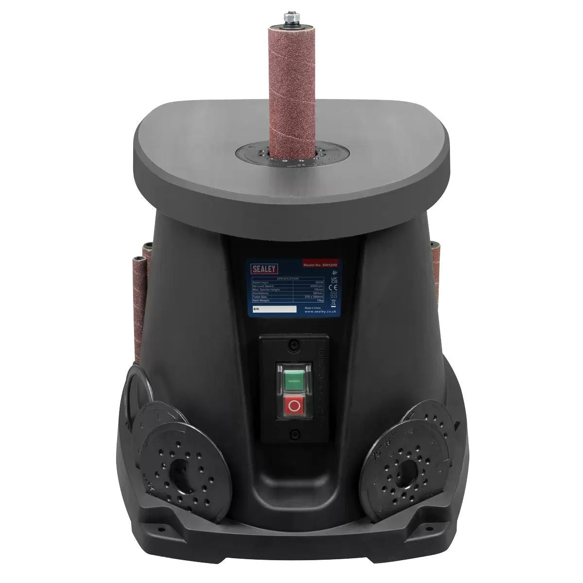 Sealey SM1200 Oscillating Spindle/Bobbin Sander 450W/230V