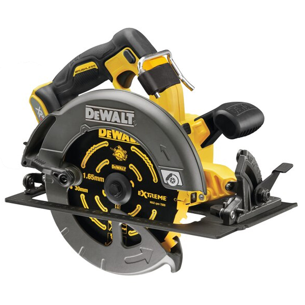 Dewalt DCS578N 54V Flexvolt Brushless 190mm Circular Saw with 2 x 6.0Ah Battery Dual Port Charger & Bag