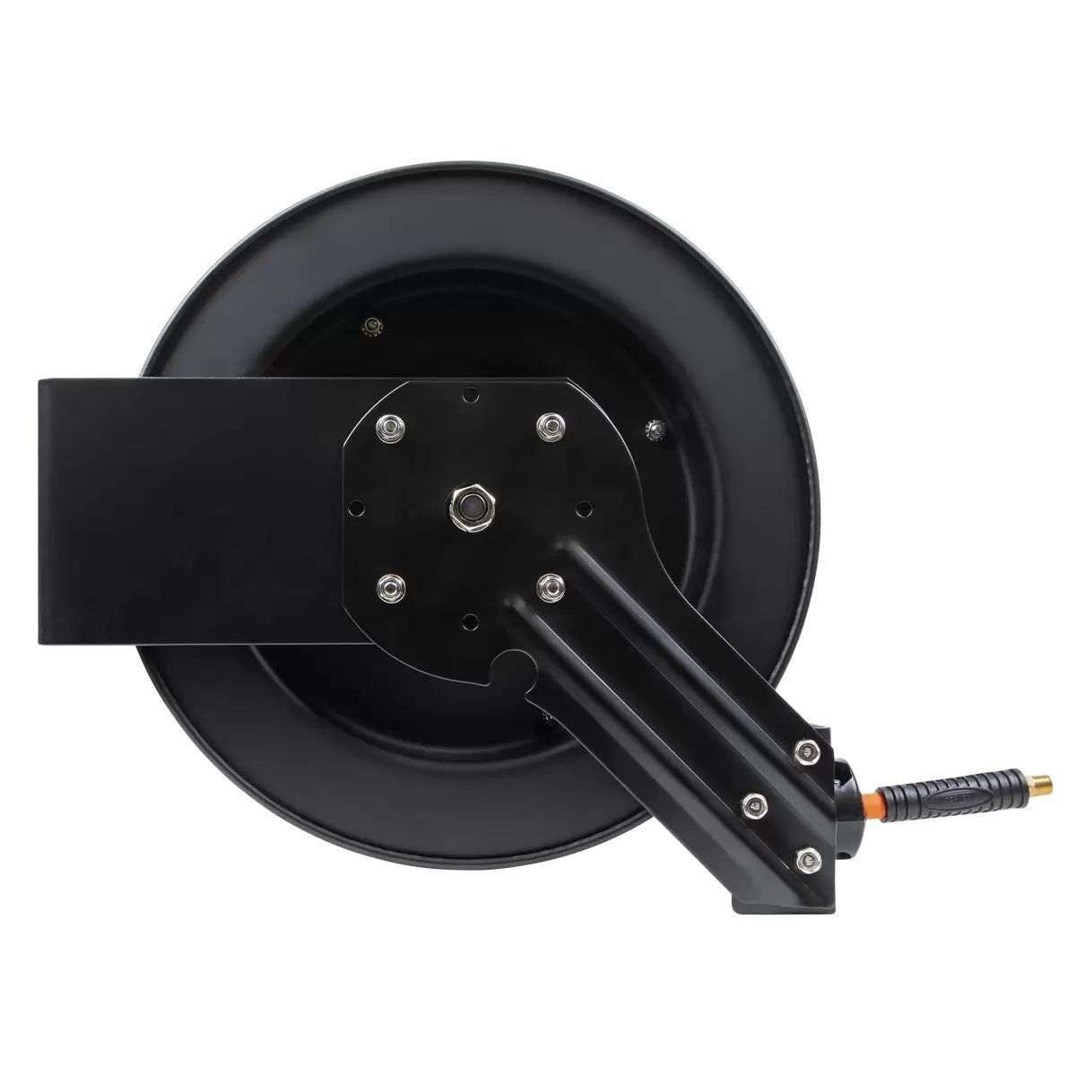 Sealey SA841HY 15m Retractable High-Visibility Hybrid Air Hose with Metal Reel 10mm