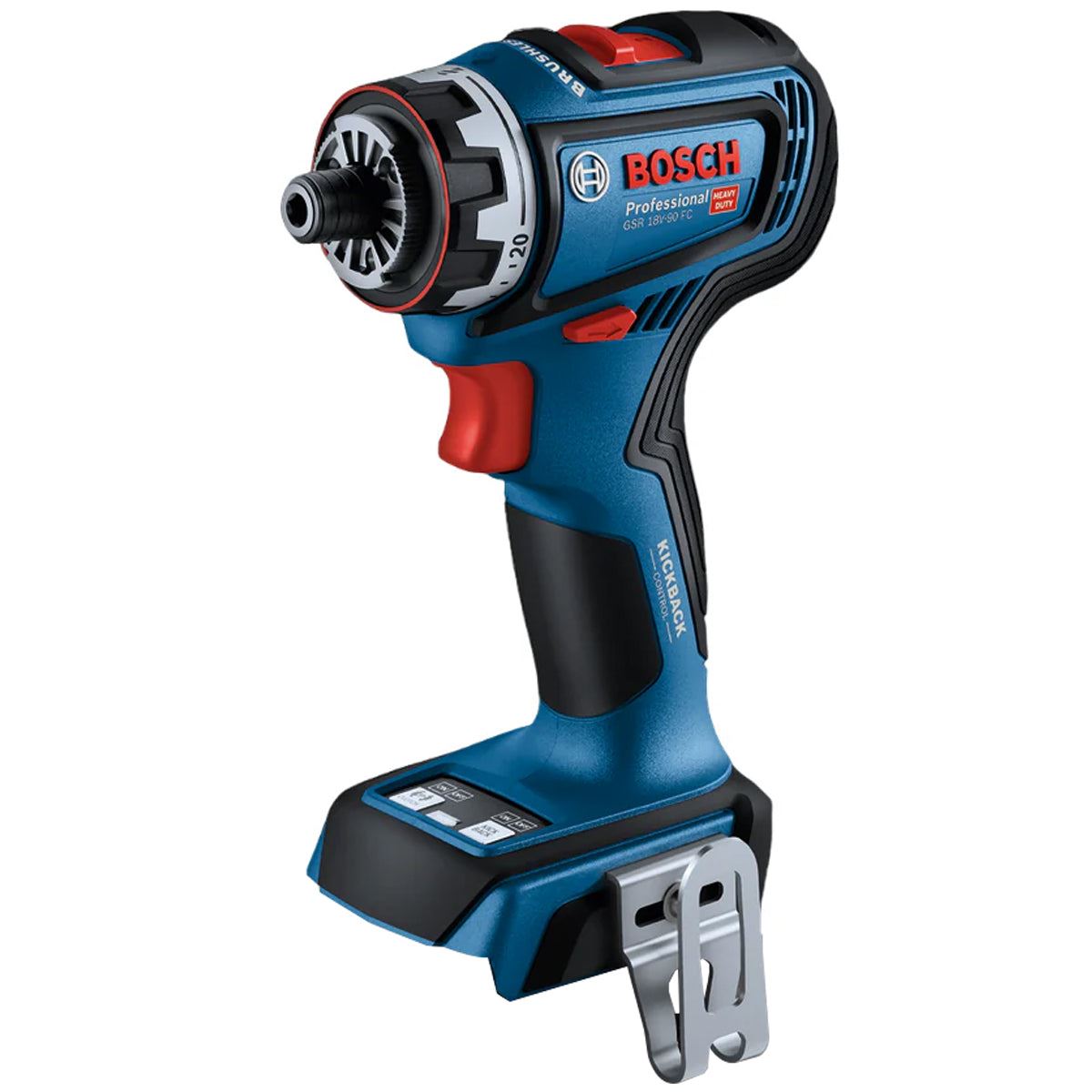 Bosch GSR 18V-90 FC Pro FlexiClick Drill Driver for Versatile Applications Body Only 06019K6202